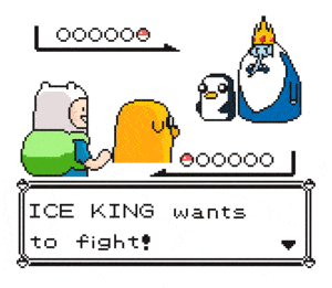 finn jake ice king pokemon